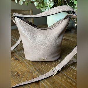 Kate Spade New York Jackson Street Small Rubie Luxury Leather Hobo Crossbody Bag